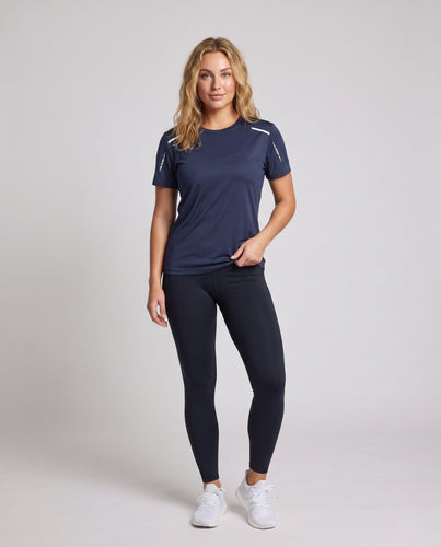 Damen Funktions-T-Shirt mit atmungsaktiver Struktur R&B
