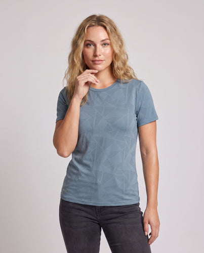 Damen Funktions-T-Shirt mit innovativer feuchtigkeitsregulierender Technologie und atmungsaktiven Eigenschaften R&B