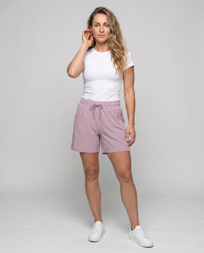 Damen Sportliche Shorts mit elastischem Bund und praktischen Taschen R&B