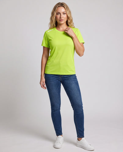 Damen Sportliches Laufshell mit atmungsaktiver Netzstruktur R&B