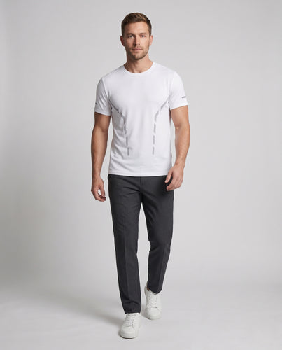 Herren Atmungsaktives Kurzarm Laufshirt R&B