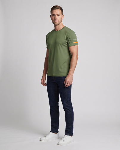 Herren atmungsaktives Performance-T-Shirt R&B