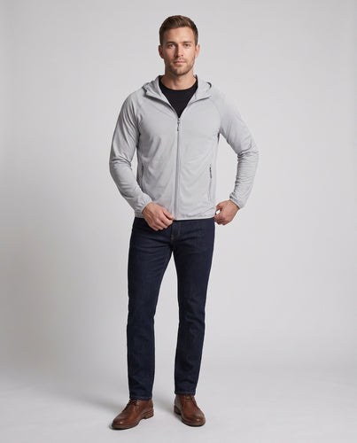 Herren funktionale Sportjacke mit atmungsaktiver Belüftung R&B