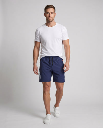 Herren Funktionale Sportshorts mit praktischen Reißverschlusstaschen R&B
