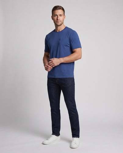 Herren funktionelles Kurzarm-T-Shirt mit praktischem Reißverschluss R&B