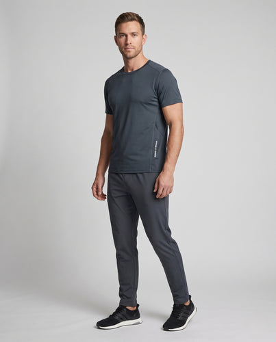 Herren Funktions-Laufshirt mit atmungsaktiven Mesh-Einsätzen R&B