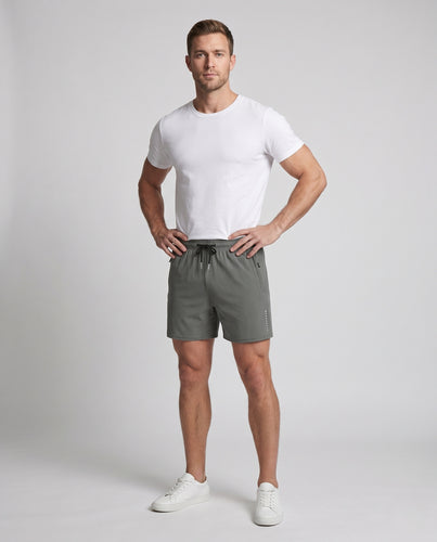 Herren multifunktionale Sportshorts mit elastischem Bund und praktischen Taschen R&B