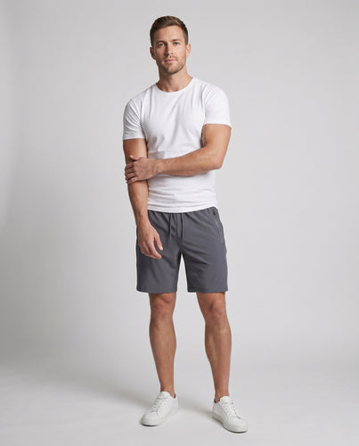 Herren Sportliche Freizeit Shorts mit Reißverschlusstaschen R&B