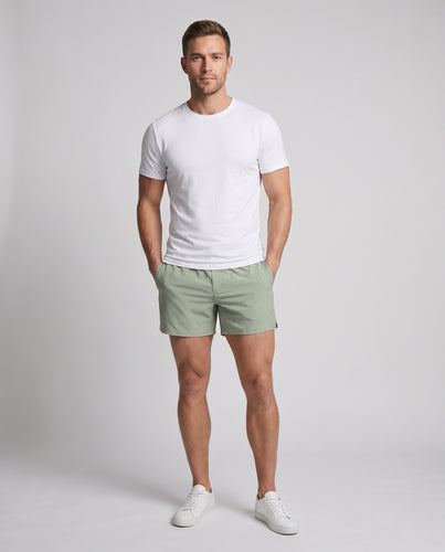 Herren Sportliche Shorts mit elastischem Bund und atmungsaktiven Einsätzen R&B
