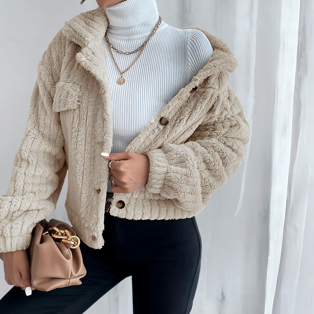 EB | Teddyjacke Weich und Gemütlich Perfekt für Wintertage