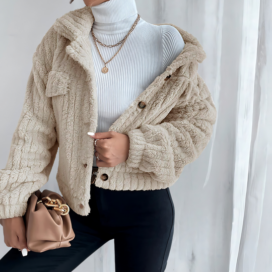 EB | Teddyjacke Weich und Gemütlich Perfekt für Wintertage
