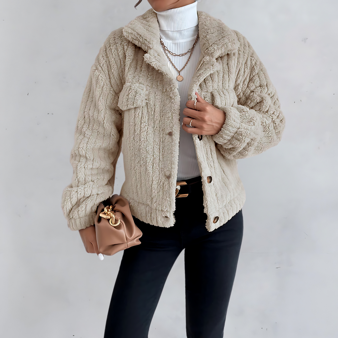 EB | Teddyjacke Weich und Gemütlich Perfekt für Wintertage