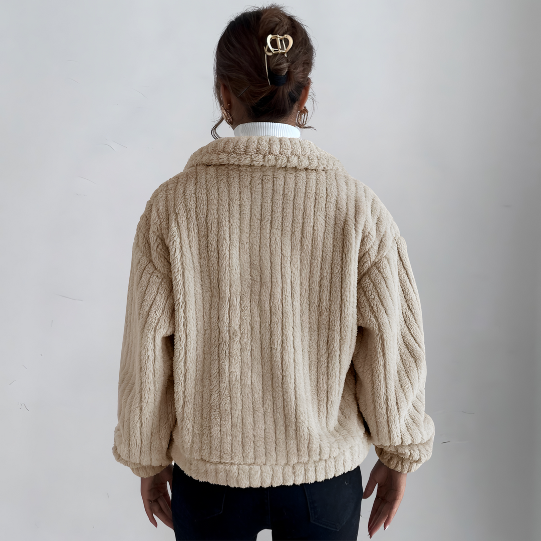 EB | Teddyjacke Weich und Gemütlich Perfekt für Wintertage