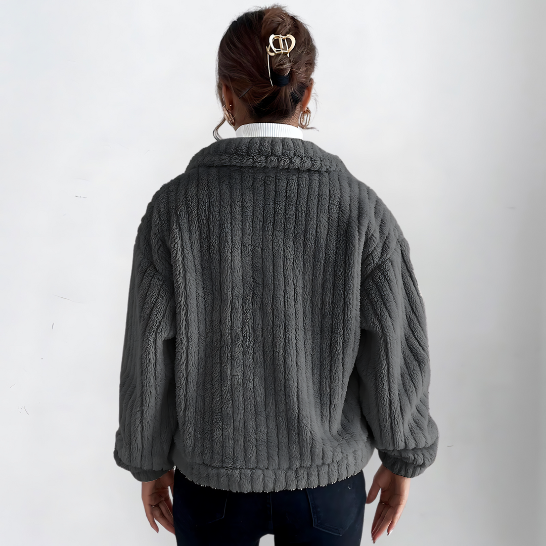 EB | Teddyjacke Weich und Gemütlich Perfekt für Wintertage