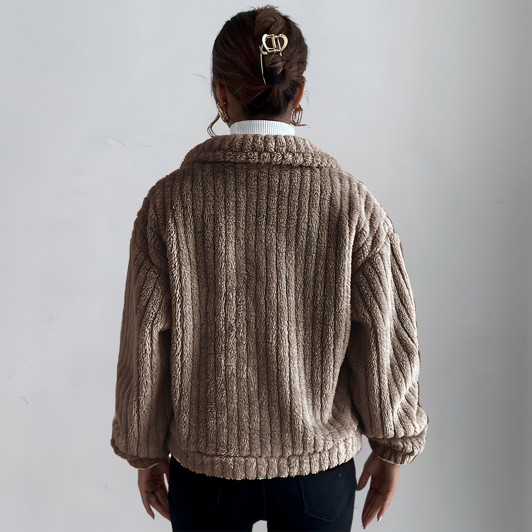 EB | Teddyjacke Weich und Gemütlich Perfekt für Wintertage