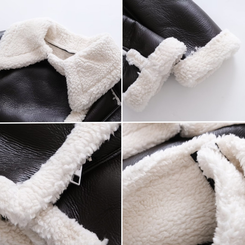 EB | Fleece Winterjacke in Kurzform