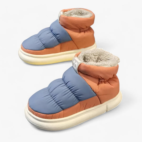 Puffer Schuhe - Slip-On - Fleece gefüttert - Schneestiefel - Winterschuhe EB