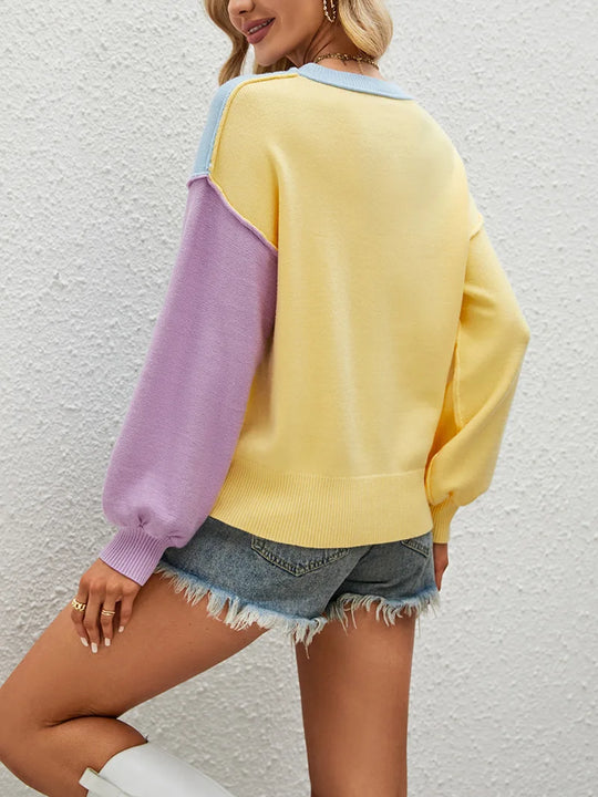 EB | Stylischer Bunter Pullover