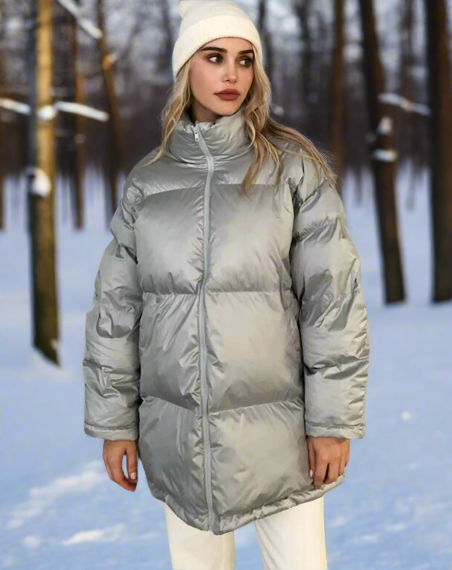 EB | Bequeme, Flauschige, Isolierte Damenjacke