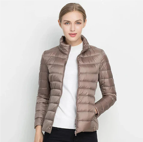 EB | Taillierter Steppjacke mit Reißverschluss