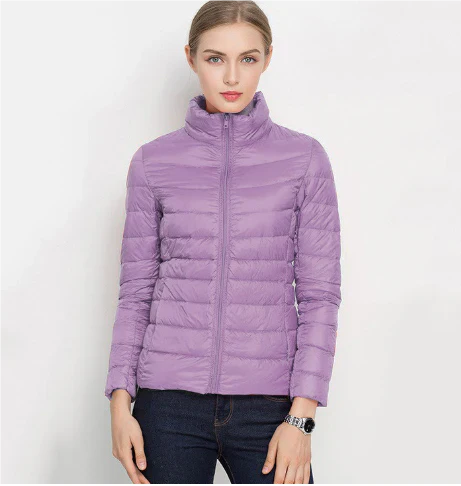 EB | Taillierter Steppjacke mit Reißverschluss