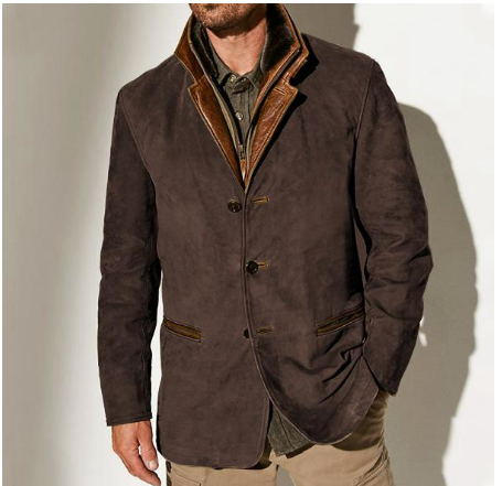 EB | Wildlederjacke Herren
