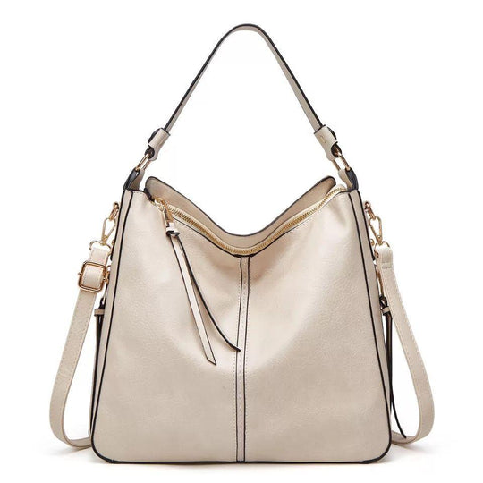 EB | Vintage-Inspirierte Leder Hobo-Tasche