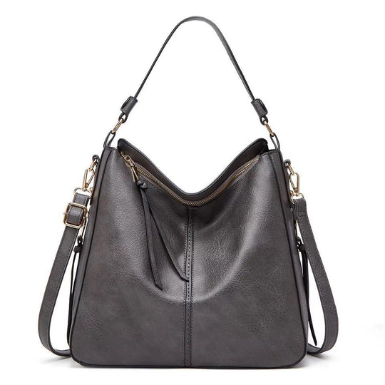 EB | Leder Tasche mit Großer Kapazität und Seitenfächern