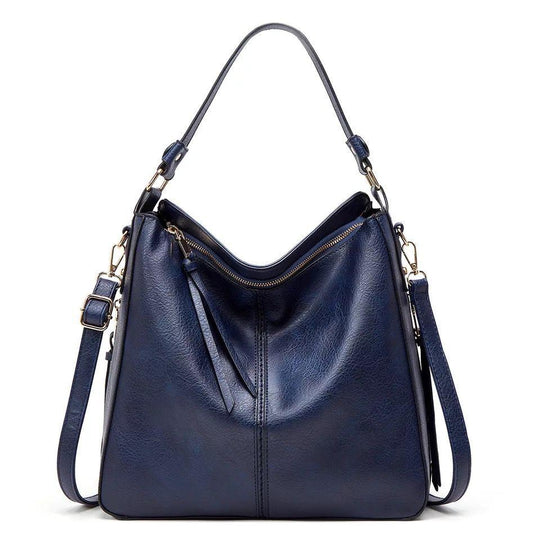 EB | Leder Tasche mit Großer Kapazität und Seitenfächern
