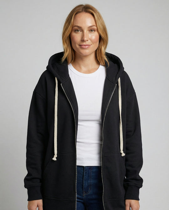 EB | Zip-Up Hoodie knielang