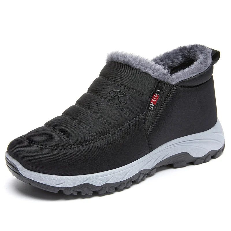 EB | Gesteppte wasserdichte Winterstiefel für Frauen – Bequemes & stylisches Slip-On-Design