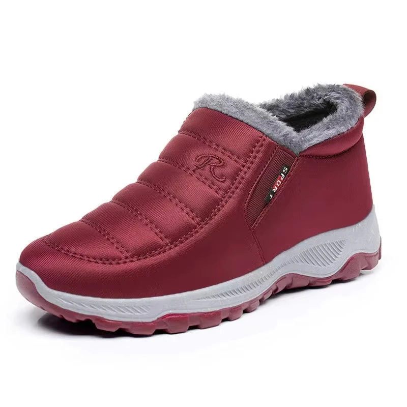 EB | Gesteppte wasserdichte Winterstiefel für Frauen – Bequemes & stylisches Slip-On-Design