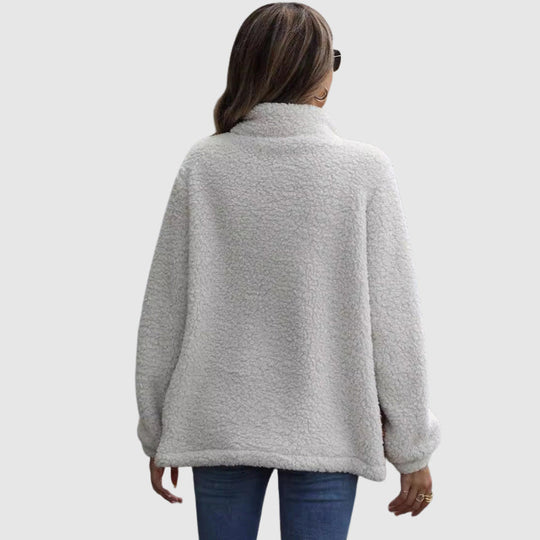 EB | Plüsch Patchwork Frauen Winterjacke
