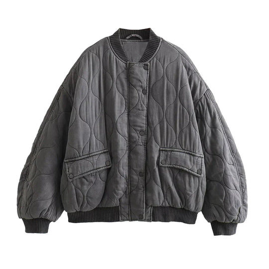 EB | Gemütliche Damen Übergröße Pufferjacke für Winterwärme