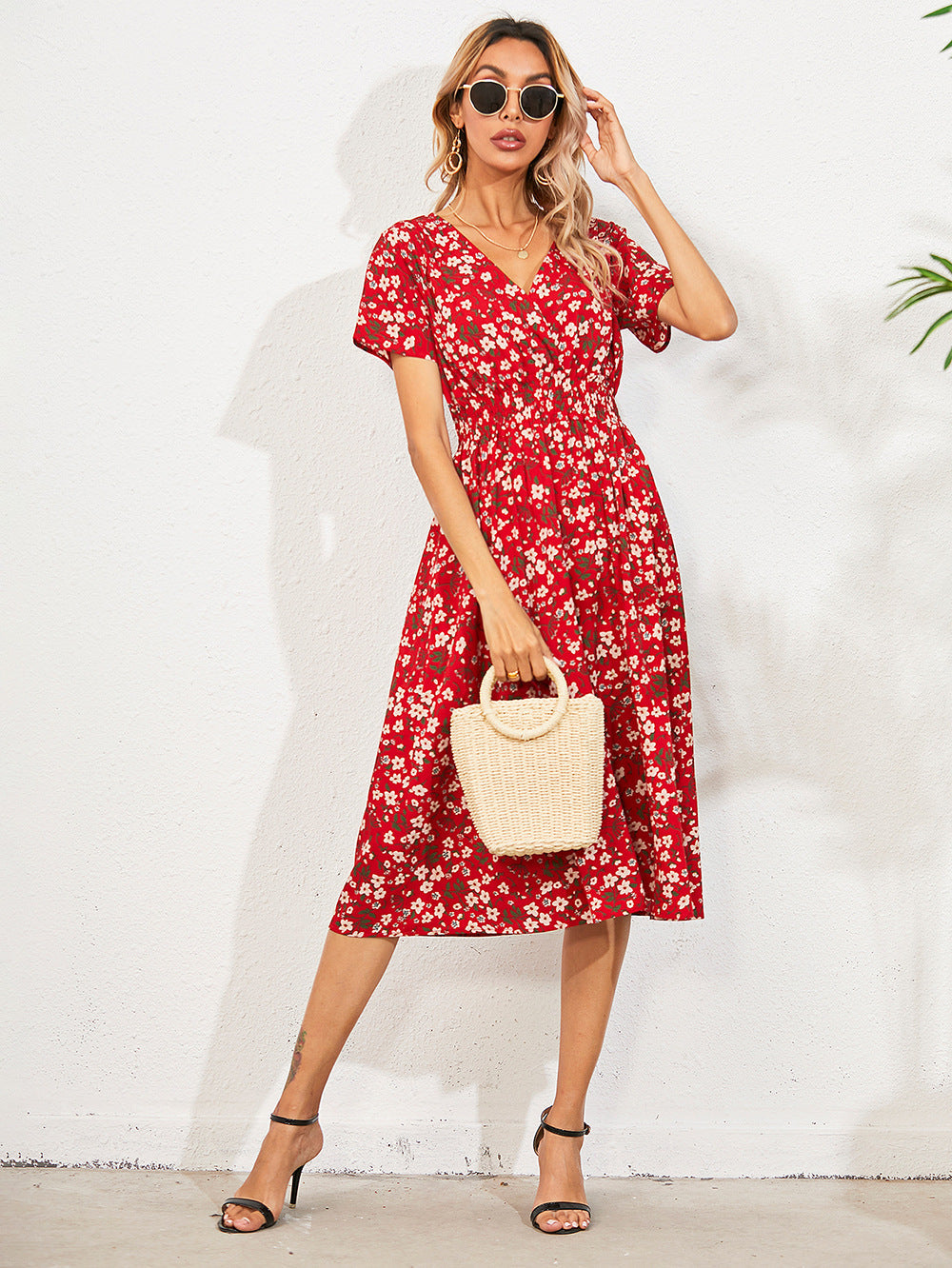 EB | Floral Elegante Sommerkleider Damen