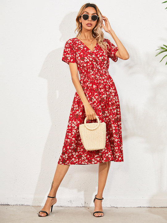 EB | Floral Elegante Sommerkleider Damen