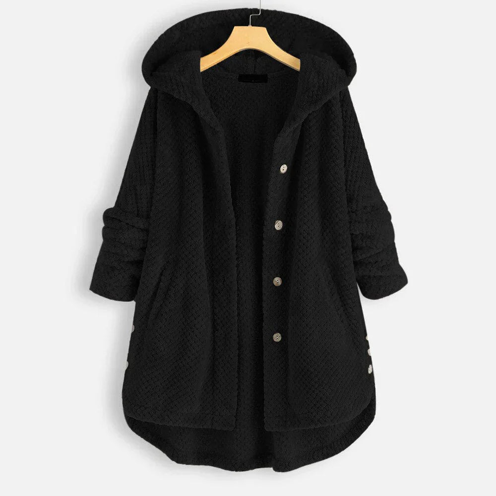 EB | Übergroße Kapuzenjacke für Frauen Arabella