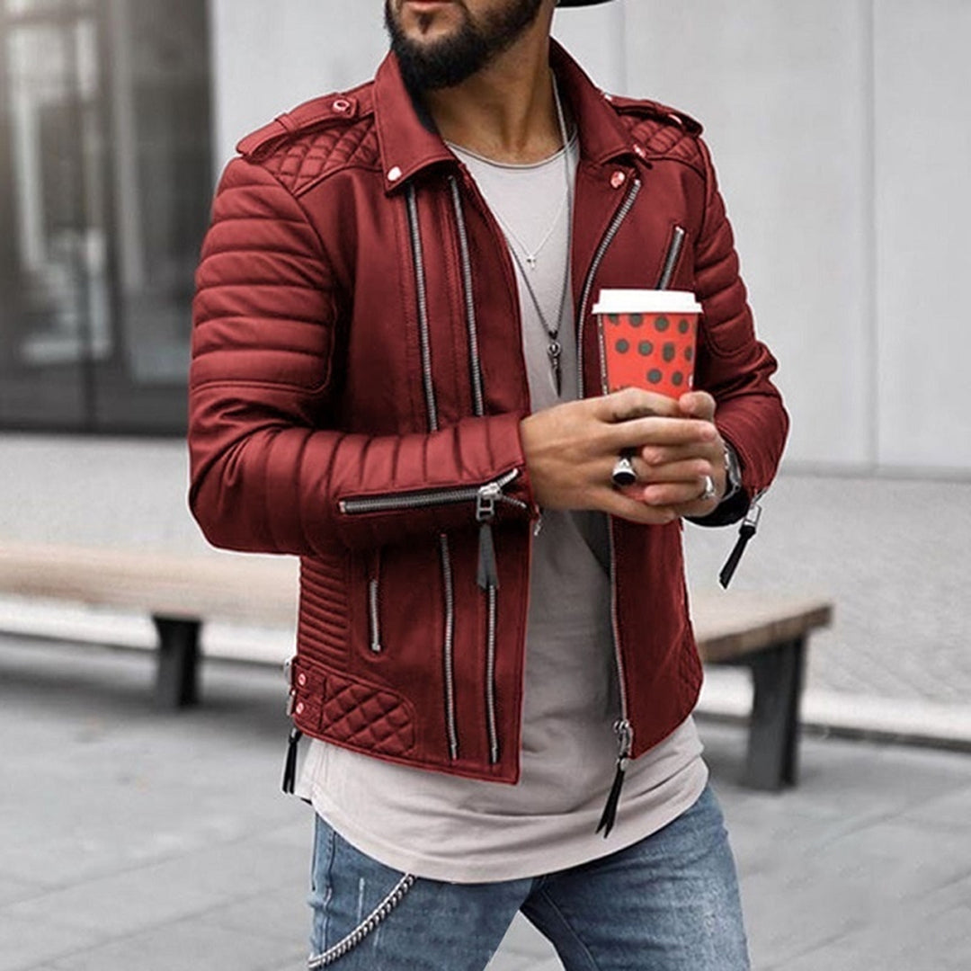 EB | Leichte Lederjacke für Herren
