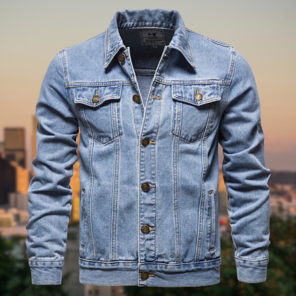 EB | Jeansjacke mit Klassischem Design