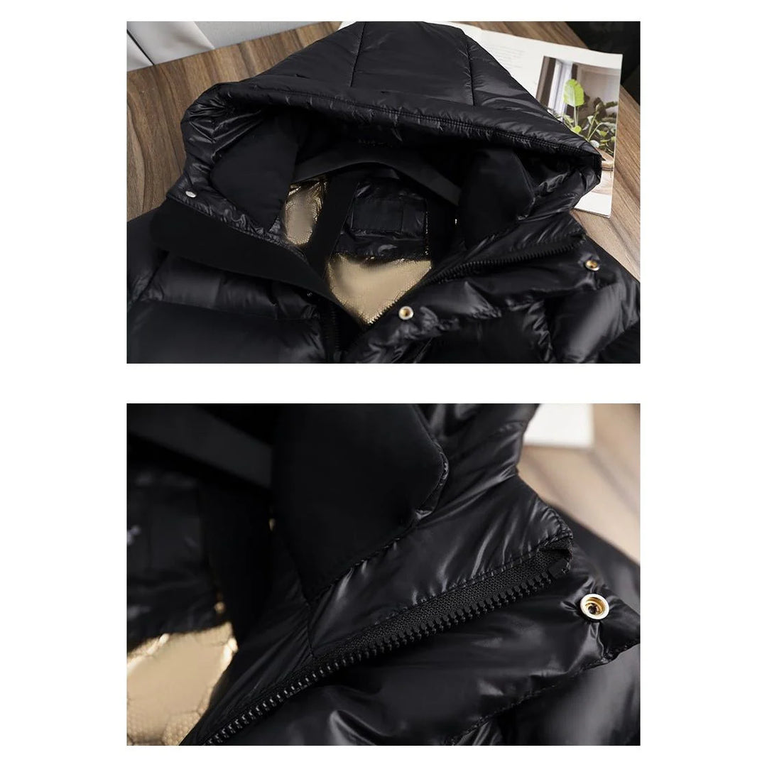 EB | Warme, wasserdichte Daunen-Winterjacke für Damen