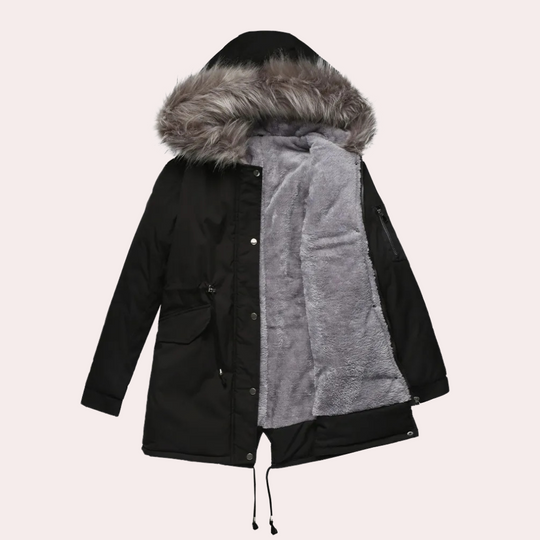 EB | Winter Parka Jacke mit Kapuze für Damen