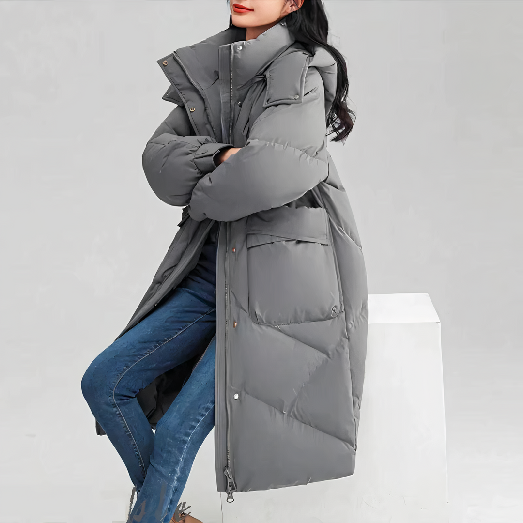 EB | Dicke und warme lange Jacke