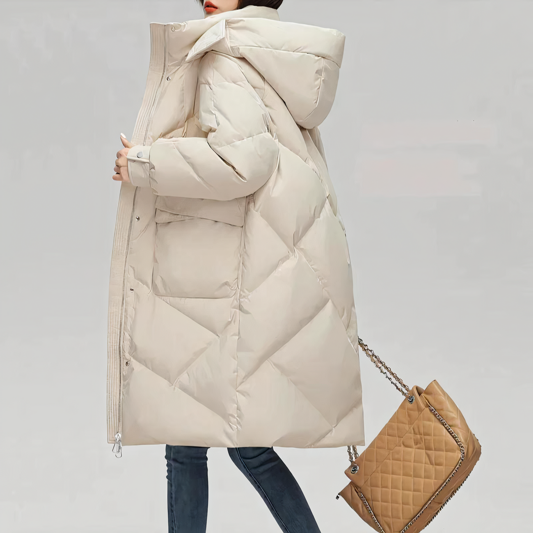 EB | Dicke und warme lange Jacke