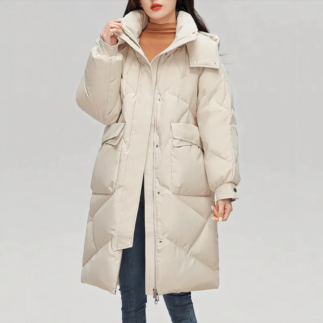 EB | Dicke und warme lange Jacke