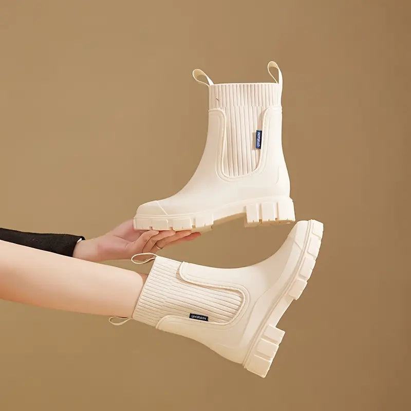 EB | Wasserdichte Stiefeletten mit Chunky Sohle