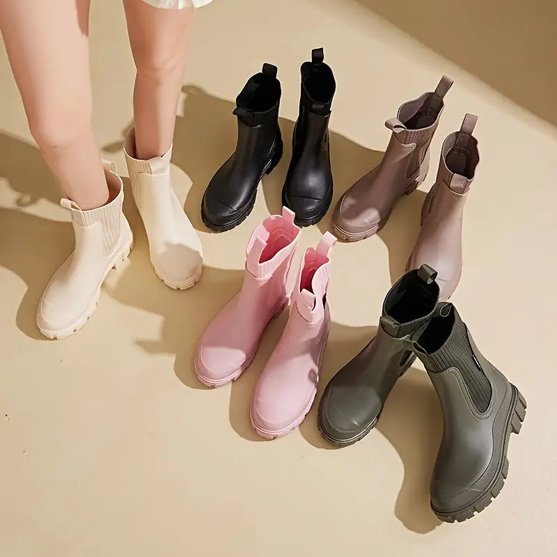 EB | Wasserdichte Stiefeletten mit Chunky Sohle