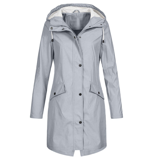 EB | Damen Herbst Winddichte Regenjacke