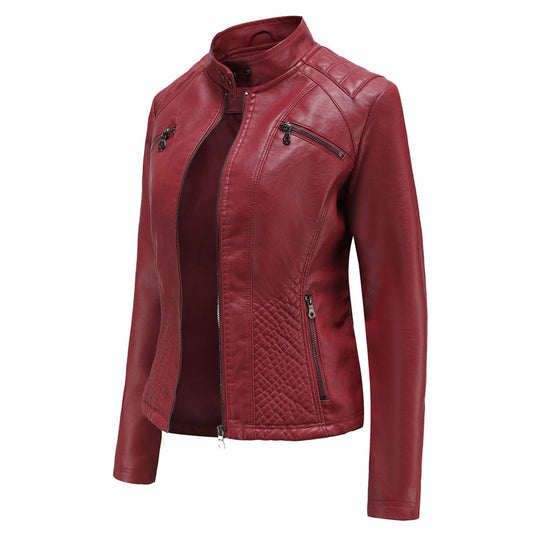 EB | Coole Leder Damenjacke