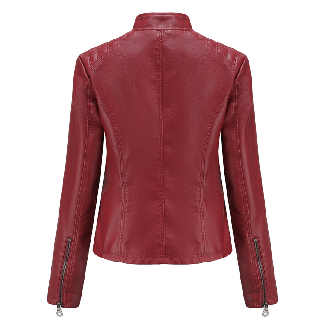 EB | Coole Leder Damenjacke