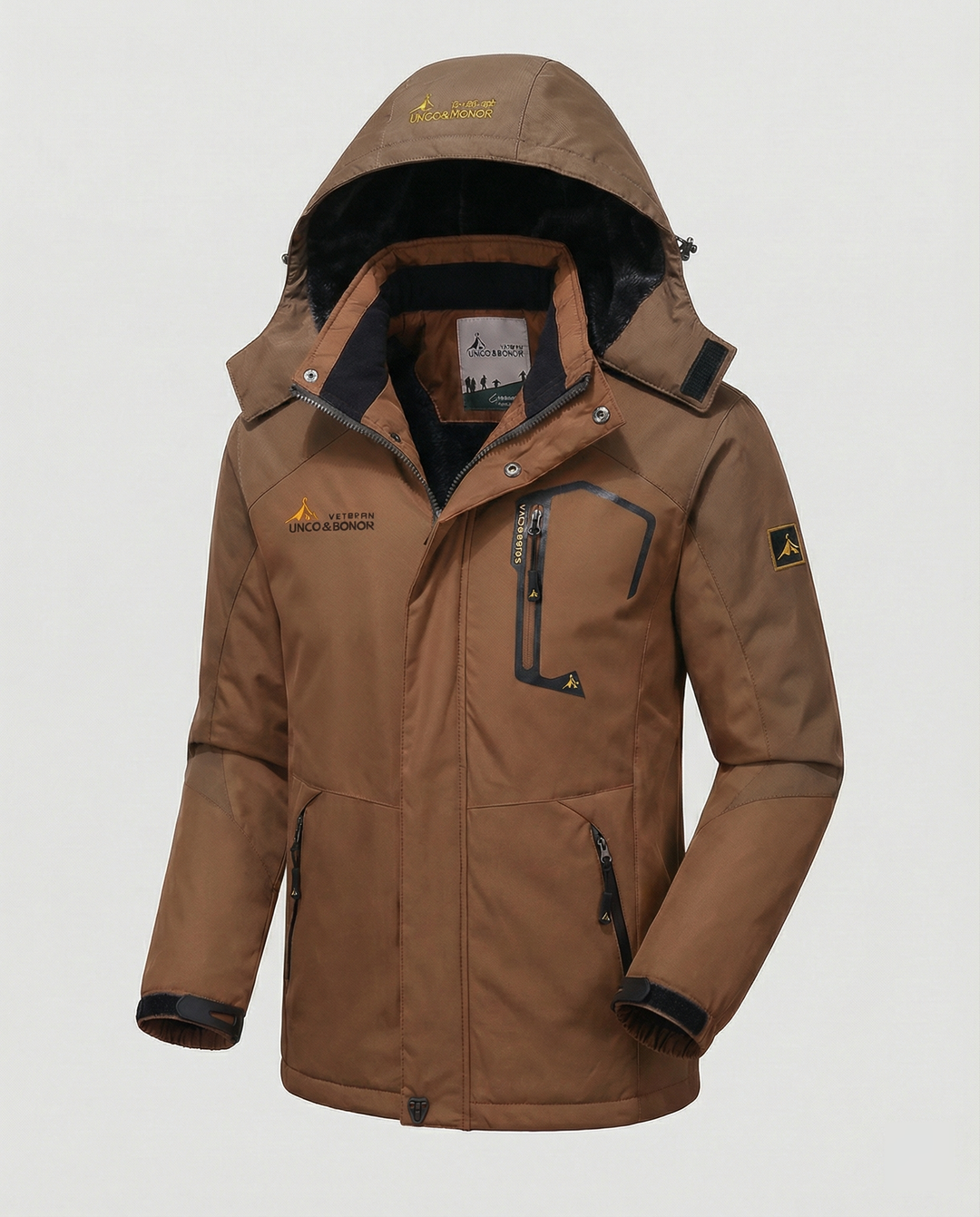 Wind-und-wasserdichte Jacke